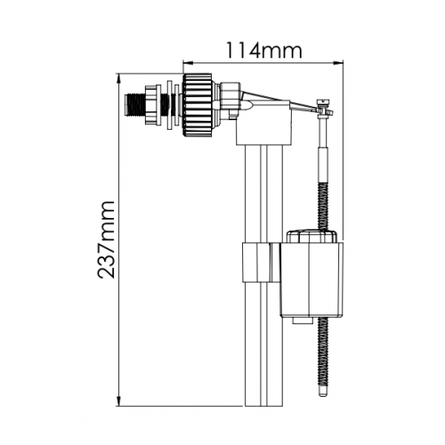 Поплавковый клапан PC472-3