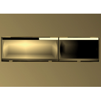 Кнопка для инсталляции CN732-5 Золото